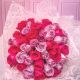 Bouquet de rosas x 24-Lila Rosa