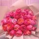 Bouquet de rosas X 24 -Rosada